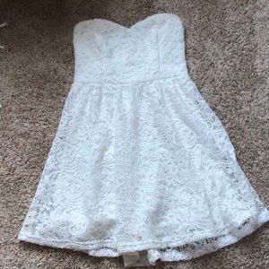 White Charlotte Russe dress